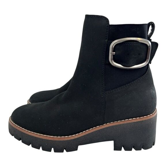 Blondo Womens Size 6.5 Black Dagger Waterproof Ankle Boot Bootie - Picture 4 of 8